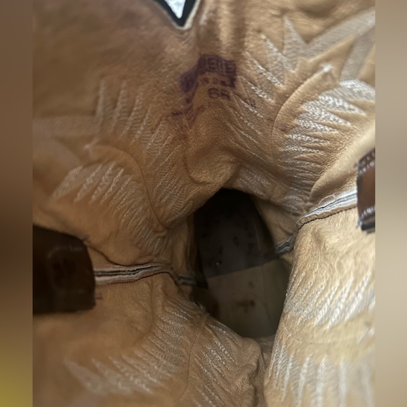 Leather cowboy boots - Picture 11 of 13